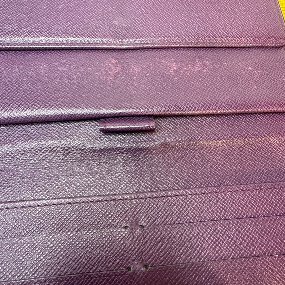 LOUIS VUITTON Yellow Epi leather Wallet international - Picture 5 of 9